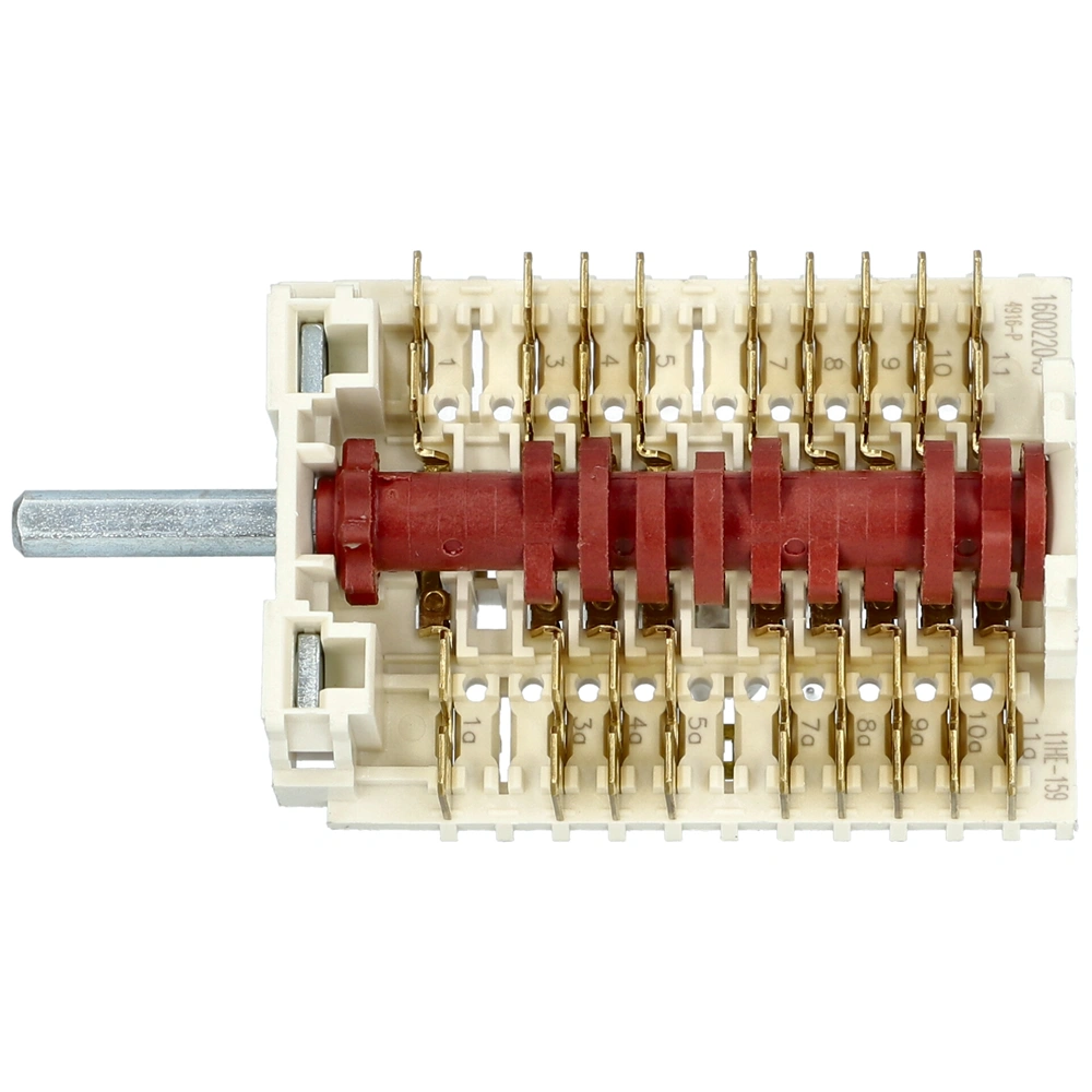 7+0 Kapcsoló, funkcióválasztó (univerzális, DREEFS 11HE-159) WHIRLPOOL / INDESIT tűzhely