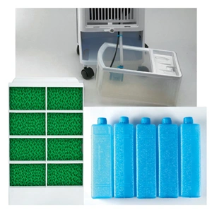 80W léghűtő, fehér, 3 fokozat, 3l víztartály + jégakku, HOME LH 300