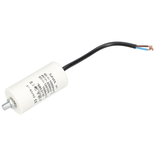 8 uF 500V Kondenzátor, vezetékes (univerzális) HAJDU 303 mosógép