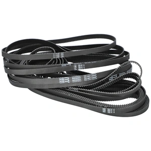 90S3M537 Fogasszíj, fekete (FEG189 helyett) BOSCH, KENWOOD, MOULINEX kenyérsütő