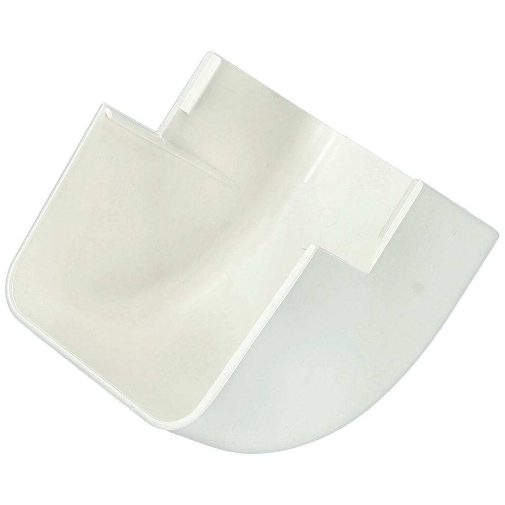 90x65 mm 90° Sarokelem, külső, fehér, UV álló (CANALPLAST) klíma dekorcsatorna