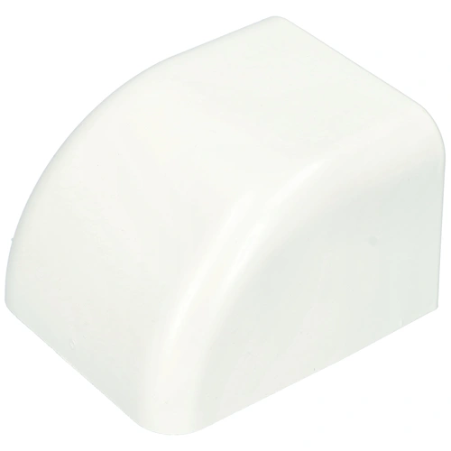 90x65 mm 90° Végelzáró elem, fehér, UV álló (CANALPLAST) klíma dekorcsatorna