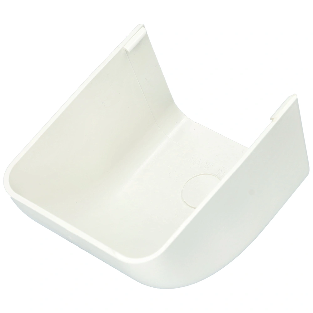 90x65 mm 90° Végelzáró elem, fehér, UV álló (CANALPLAST) klíma dekorcsatorna