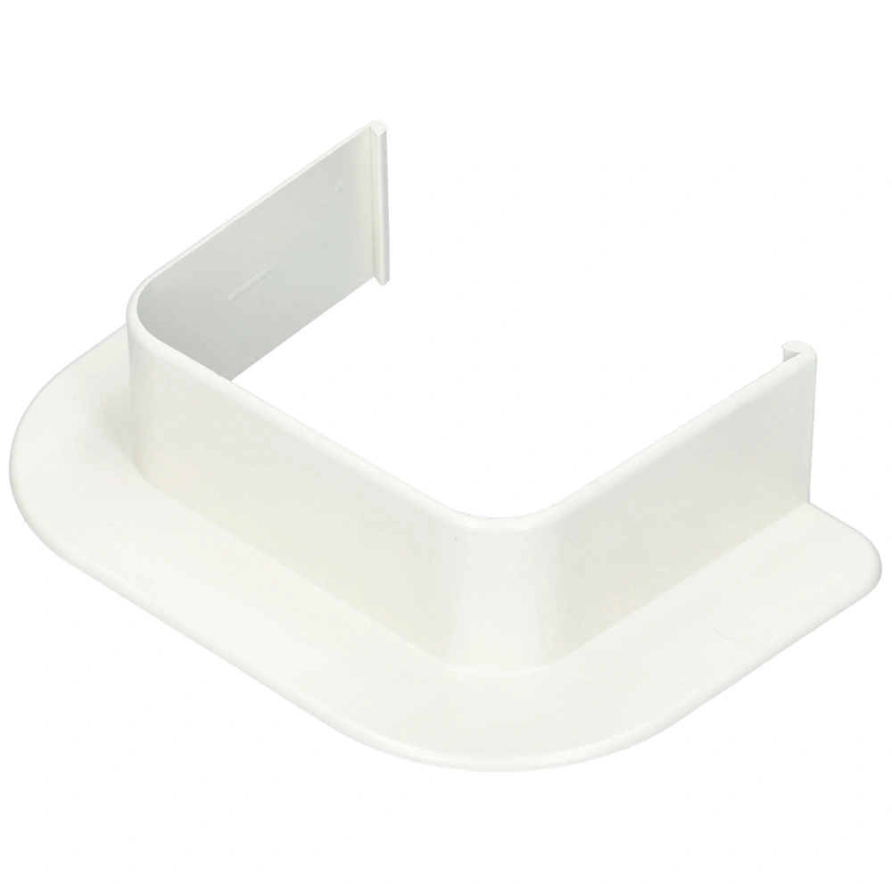 90x65 mm Fali záróelem (gallér), peremes (CANALPLAST) klíma dekorcsatorna