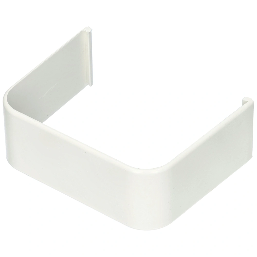 90x65 mm Toldóelem, külső, fehér, PVC (CANALPLAST) klíma dekorcsatorna