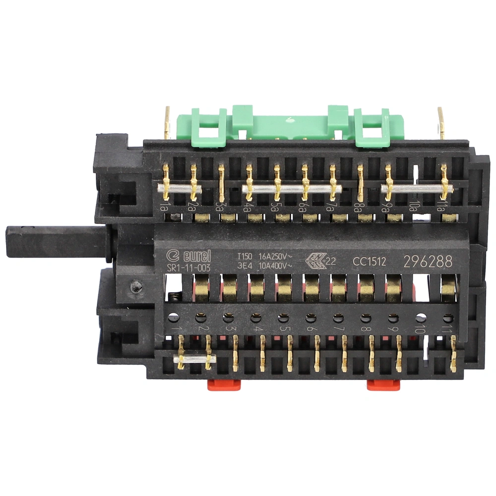 9+0 Kapcsoló, funkcióválasztó (eredeti, EUREL SR1-11-003) GORENJE / MORA tűzhely
