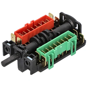 9+0 Kapcsoló, funkcióválasztó (eredeti, EUREL SR1-11-005) GORENJE / MORA, BOSCH tűzhely