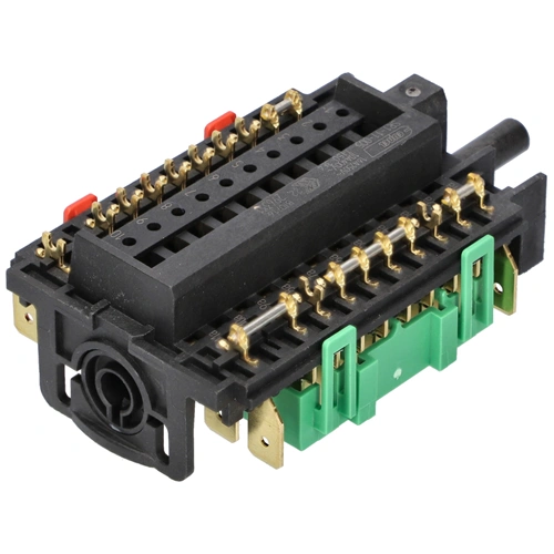 9+0 Kapcsoló, funkcióválasztó (eredeti, EUREL SR1-11-005) GORENJE / MORA, BOSCH tűzhely