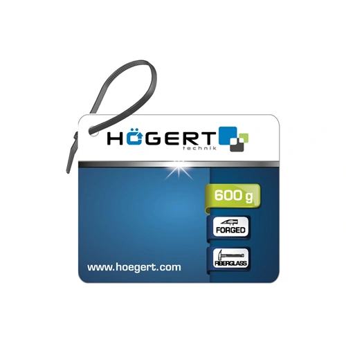 Ácsakalapács üvegszálas nyéllel, 600g , HÖGERT HT3B030  / RENDELÉSRE