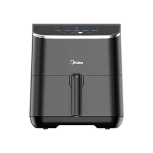 Air Fryer, 4.6 l kosár, 5.7 l üst, 1500 W, 60 p időzítő, 200 °C hőmérséklet, lecsatolható sütőkosár MIDEA MAD55005APKH