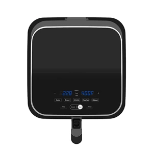 Air Fryer, 4.6 l kosár, 5.7 l üst, 1500 W, 60 p időzítő, 200 °C hőmérséklet, lecsatolható sütőkosár MIDEA MAD55005APKH