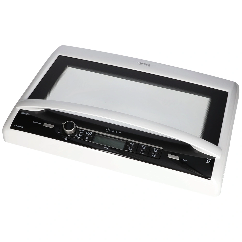 Ajtó, komplett (eredeti) WHIRLPOOL mikrohullámú sütő / RENDELÉSRE