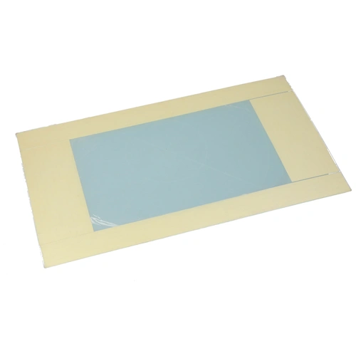 Ajtó üveg (műanyag, eredeti) WHIRLPOOL mikrohullámú sütő / RENDELÉSRE