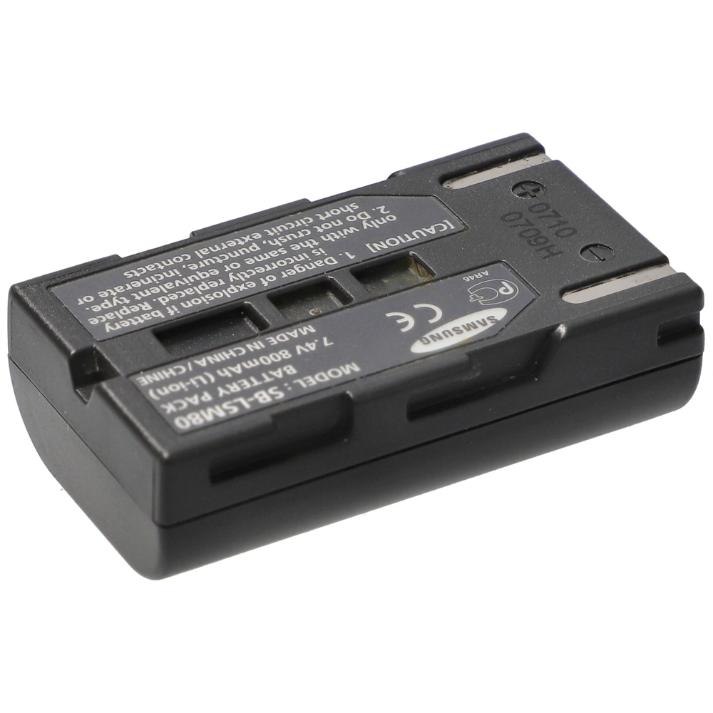 Akkumulátor (kamera) Samsung SB-LSM80 7,4V/800mAh Li-ion/ RENDELÉSRE