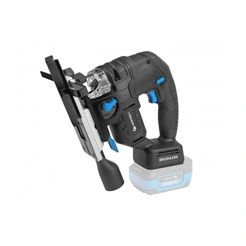 Akkumulátoros dekopírfűrész géptest (töltő és akku nélkül), szénkefementes motor, 18V, HÖGERT HT2E233-0JS 