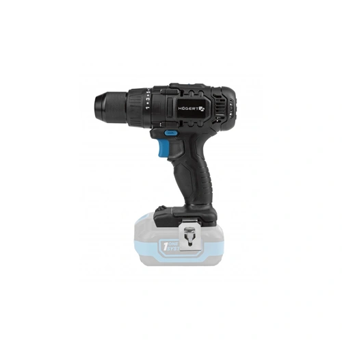 Akkumulátoros fúró-csavarozó géptest (töltő és akku nélkül), 18 V, 50 Nm,  HÖGERT HT2E220-0DD 