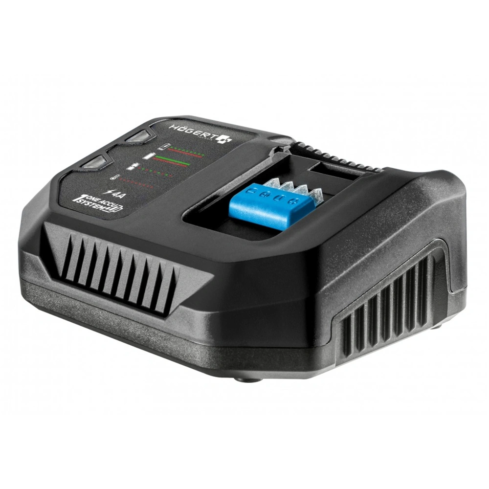 Akkumulátoros fúró-csavarozó szett, 2 Ah akku, 18 V, 50 Nm, koffer, HÖGERT HT2E244-B12DD