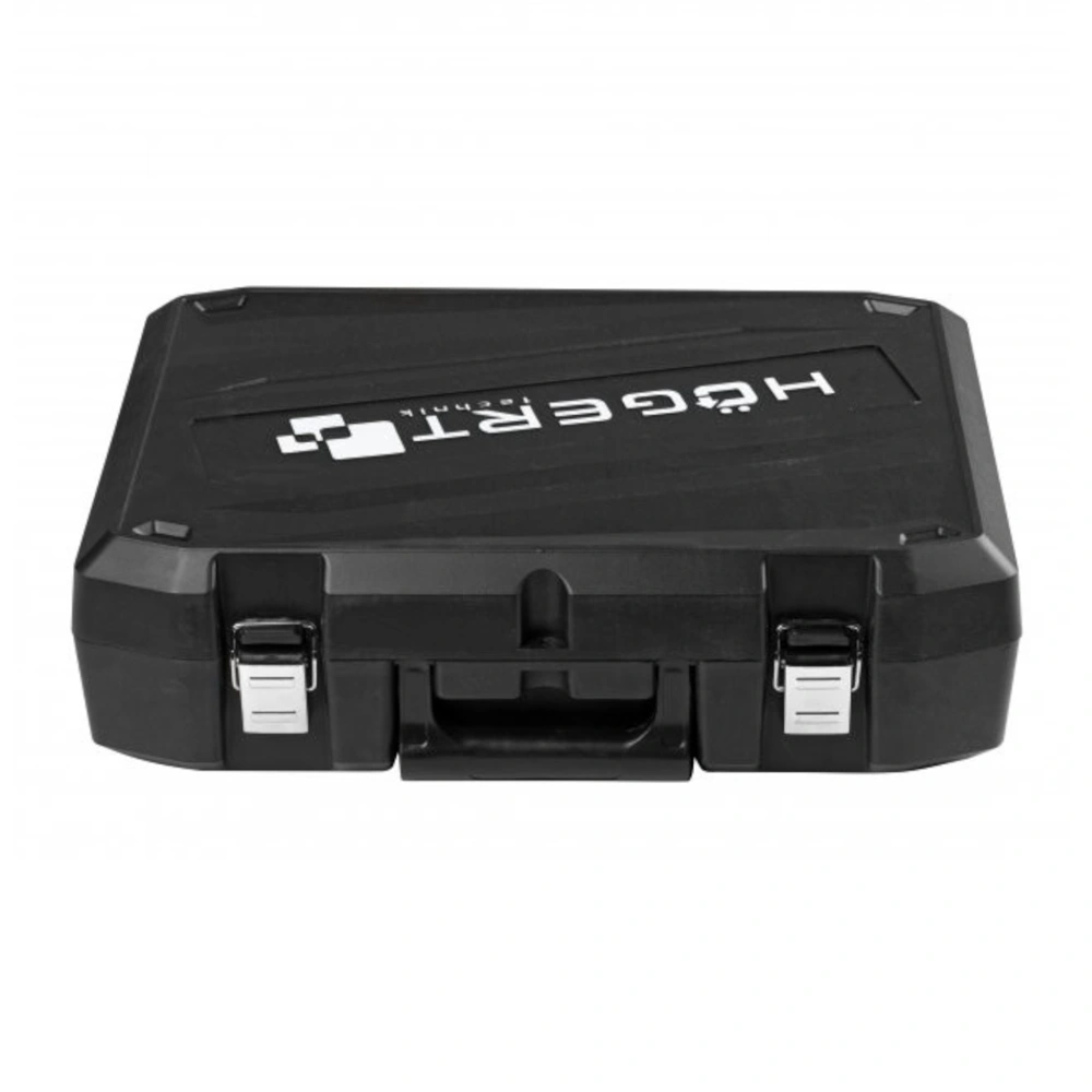 Akkumulátoros fúró-csavarozó szett, 2 Ah akku, 18 V, 50 Nm, koffer, HÖGERT HT2E244-B12DD