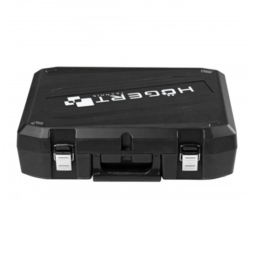 Akkumulátoros fúró-csavarozó szett, 2 Ah akku, 18 V, 50 Nm, koffer, HÖGERT HT2E244-B12DD