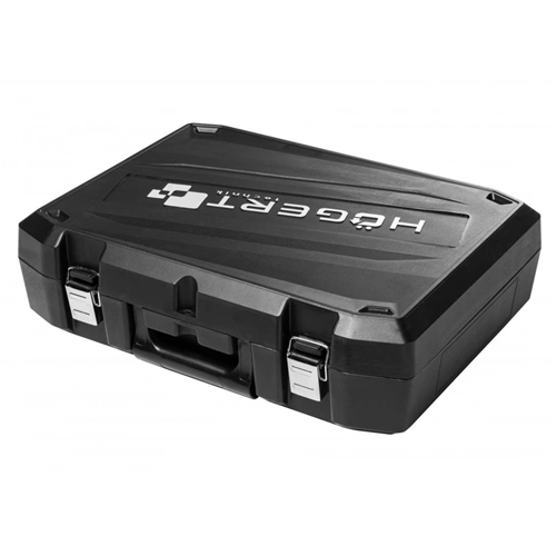 Akkumulátoros fúró-csavarozó szett, 2 Ah akku, 18 V, 50 Nm, koffer, HÖGERT HT2E244-B12DD