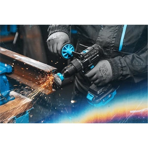 Akkumulátoros fúró-csavarozó szett,  szénkefementes motor, 4 Ah akku, 18 V, 80 Nm, koffer, HÖGERT HT2E246-B14DD