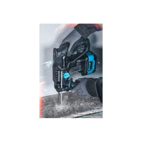 Akkumulátoros fúrókalapács és véső szett, szénkefementes, 18 V, SDS+, 2 J, HÖGERT HT2E249-B24CH  