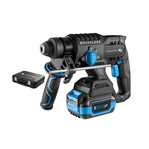 Akkumulátoros fúrókalapács és véső szett, szénkefementes, 18 V, SDS+, 2 J, HÖGERT HT2E249-B24CH  