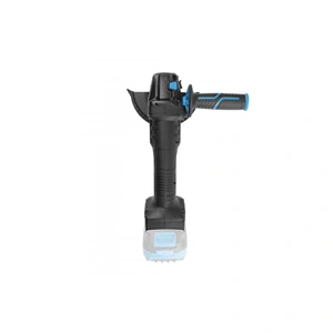 Akkumulátoros sarokcsiszoló géptest (töltő és akku nélkül), szénkefementes, lapát kapcsoló, 125 mm, 18V, HÖGERT HT2E232