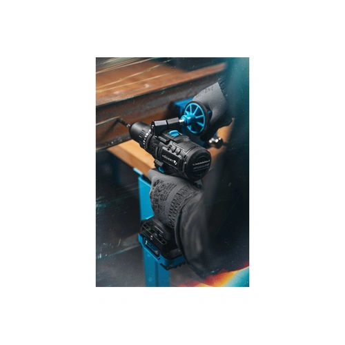 Akkumulátoros ütvefúró-csavarozó és ütvecsavarbehajtó, szénkefementes, 2 Ah + 4Ah akku, 18V, HÖGERT HT2E248  