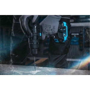 Akkumulátoros ütvefúró-csavarozó géptest (töltő és akku nélkül), 18 V, 50 Nm, HÖGERT HT2E221-0PD  