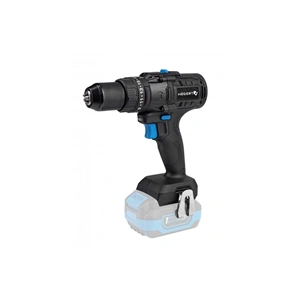 Akkumulátoros ütvefúró-csavarozó géptest,(akku és töltő nélkül),szénkefementes,18V, 100Nm, HÖGERT HT2E224 