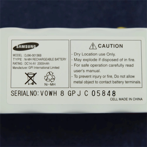 Akkupakk ( eredeti ) SAMSUNG robotporszívó / RENDELÉSRE