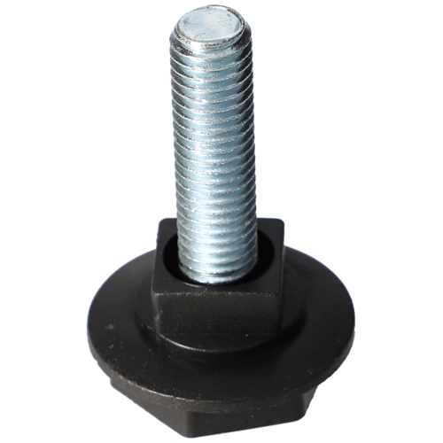 Állítható láb hűtő müanyag M10x55 menetes rész 40mm