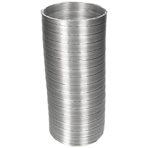 Aluflex flexibilis cső ventilátorhoz 100mm átmérőjű, hossza 1 méter, / RENDELÉSRE