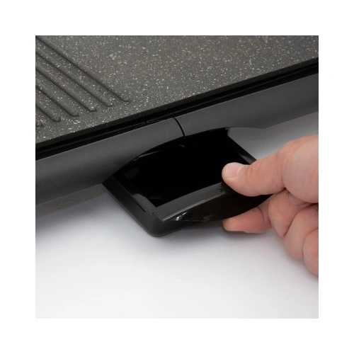 Asztali grill, 2000 W, tapadásmentes felület, zsírgyűjtő fiók HOME HG GR 03/ RENDELÉSRE