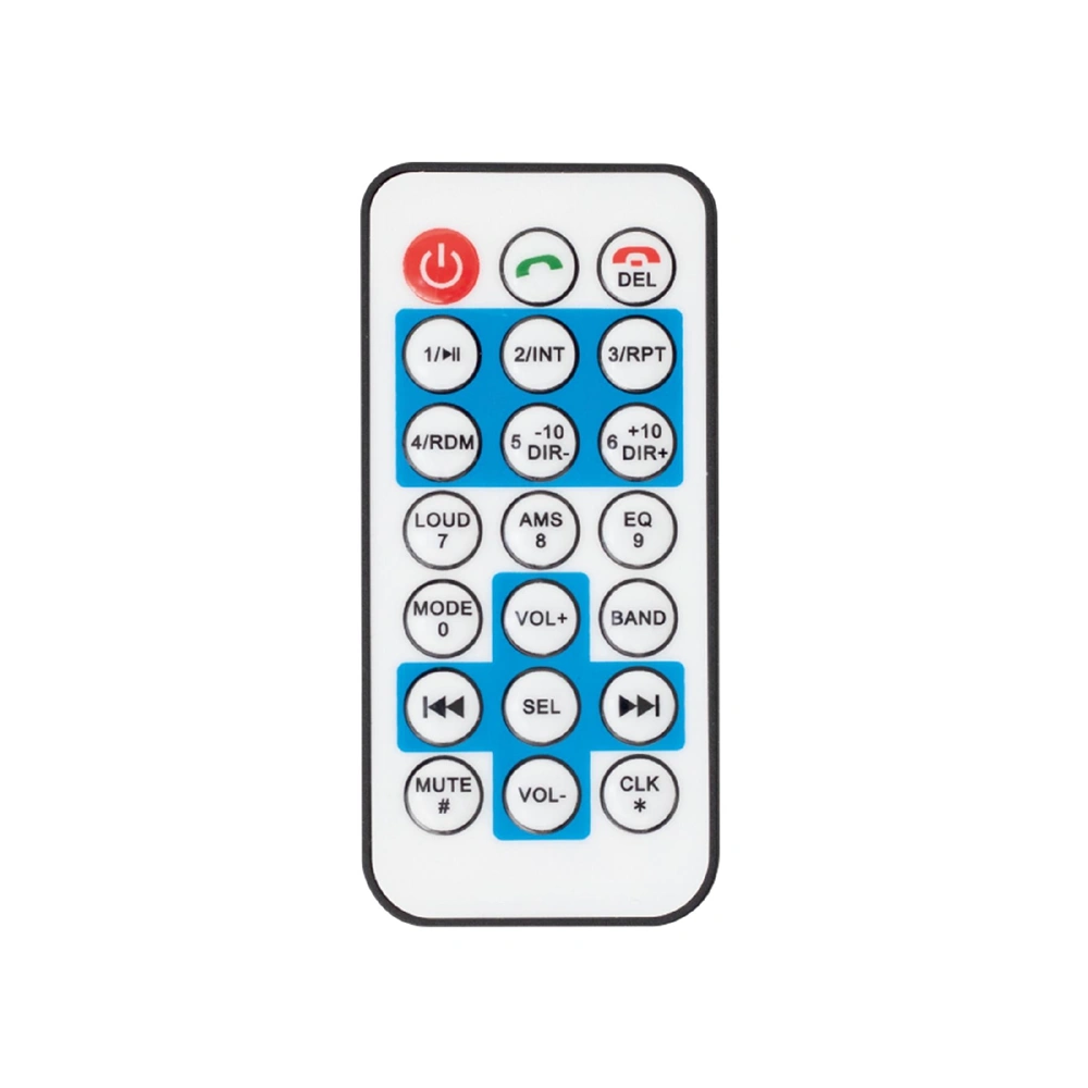 Autórádió, 4 x 45 W, 4 RCA, FM, BT, USB, SD, AUX, piros LED kijelző és gombok, SAL VBT 1100/RD / RENDELÉSRE