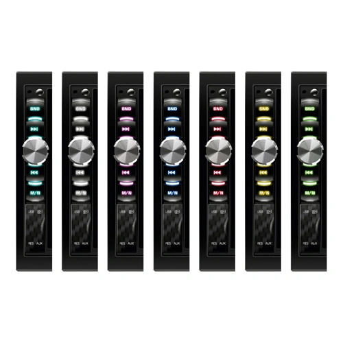 Autórádió és multimédia-lejátszó, 7" LCD kiejlző, Bluetooth, USB, 4x50W, SAL VB X900 / RENDELÉSRE 