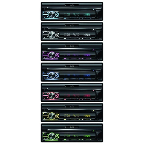 Autórádió és multimédia-lejátszó, 7" LCD motoros mozgású kijelző, USB , 4x50W, SAL VB X800i / RENDELÉSRE