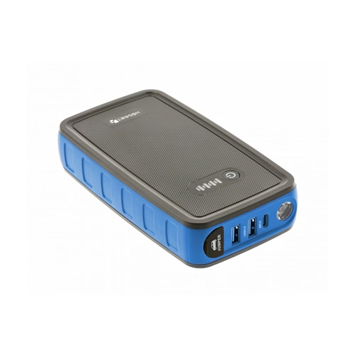 Bikázó Jump Starter, PowerBank, LED lámpa, 10600 mAh, 2 USB, 400A, HÖGERT HT8G622  