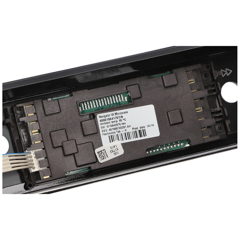 Burkolat, kezelő előlap (eredeti) WHIRLPOOL mikrohullámú sütő / RENDELÉSRE