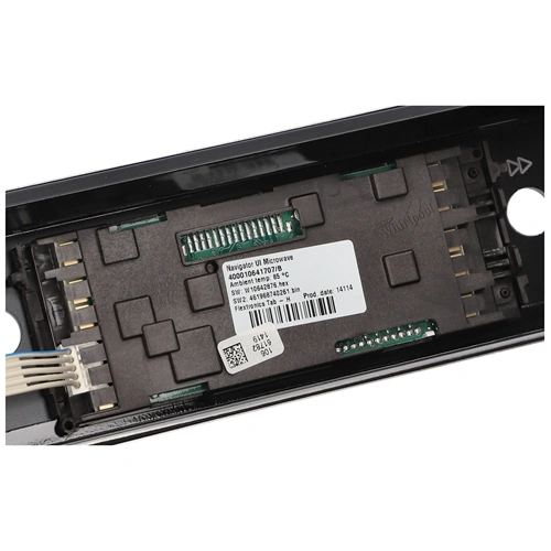 Burkolat, kezelő előlap (eredeti) WHIRLPOOL mikrohullámú sütő / RENDELÉSRE