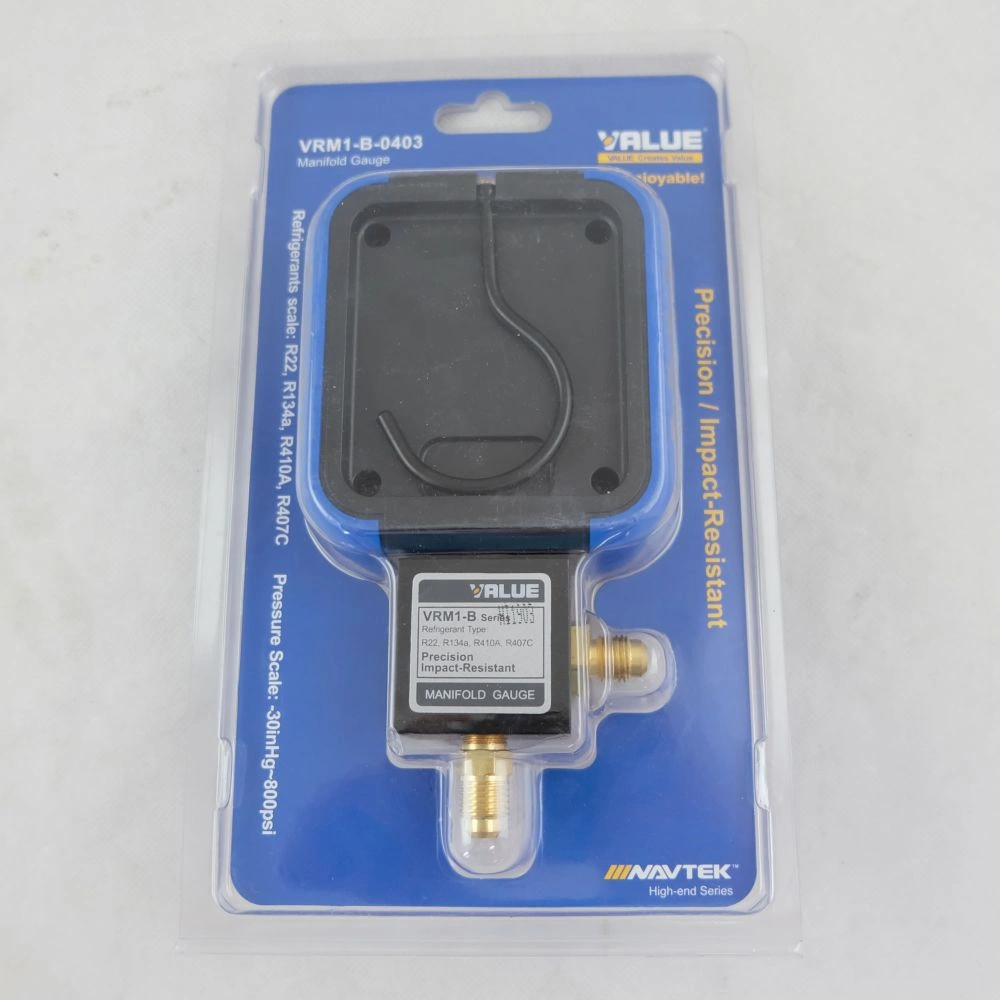 Csaptelep, analóg, egycsapos, HP (magas nyomás) VRM1-B0403 (R22, R134a, R407C, R410A hűtőközegekhez) VALUE / RENDELÉSRE