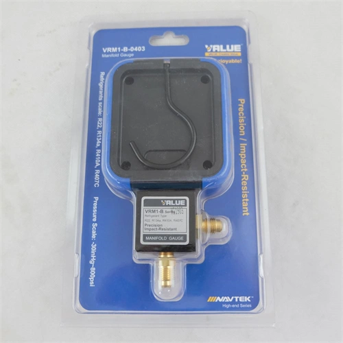 Csaptelep, analóg, egycsapos, HP (magas nyomás) VRM1-B0403 (R22, R134a, R407C, R410A hűtőközegekhez) VALUE / RENDELÉSRE