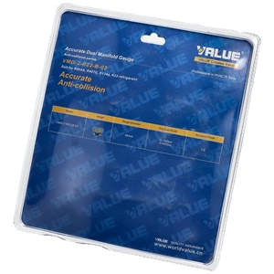 Csaptelep dupla, kétcsapos VMG-2-R22-B-03 (R-404A, R-407C, R-134a,R-22 hűtőközegekhez) VALUE / RENDELÉSRE