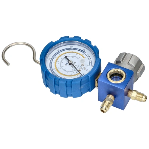 Csaptelep, egycsapos, analóg (VALUE , VMG-1-S-L) R410A, R134a, R407C, R404A hűtőközegekhez