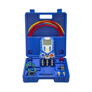 Csaptelep készlet, digitális, dupla, kétcsapos VDG-1 (40 féle hűtőközeghez) VALUE / RENDELÉSRE