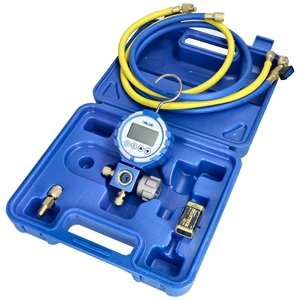 Csaptelep készlet, digitális, egycsapos VDG-S1 (R22,R32,R290,R410A,1234yf,R134a,R404A,R407C,R507 ) VALUE / RENDELÉSRE