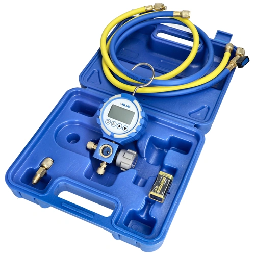 Csaptelep készlet, digitális, egycsapos VDG-S1 (R22,R32,R290,R410A,1234yf,R134a,R404A,R407C,R507 ) VALUE / RENDELÉSRE