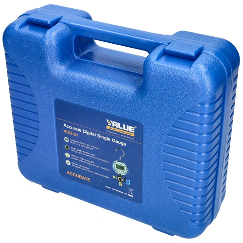 Csaptelep készlet, digitális, egycsapos VDG-S1 (R22,R32,R290,R410A,1234yf,R134a,R404A,R407C,R507 ) VALUE / RENDELÉSRE