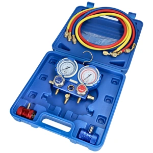 Csaptelep készlet, dupla kétcsapos VMG-2-R134a-B (R-134a hűtőközeghez) VALUE / RENDELÉSRE
